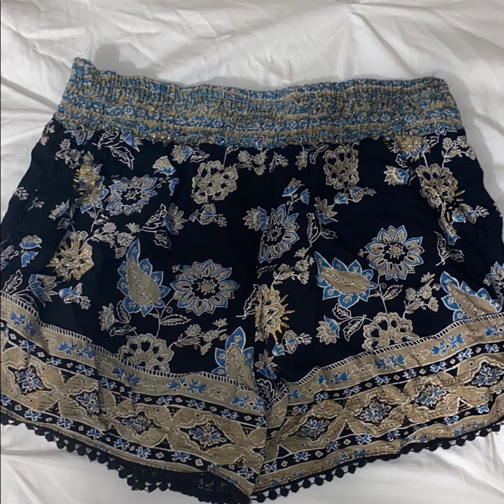 Pattern Flow Shorts - image 6